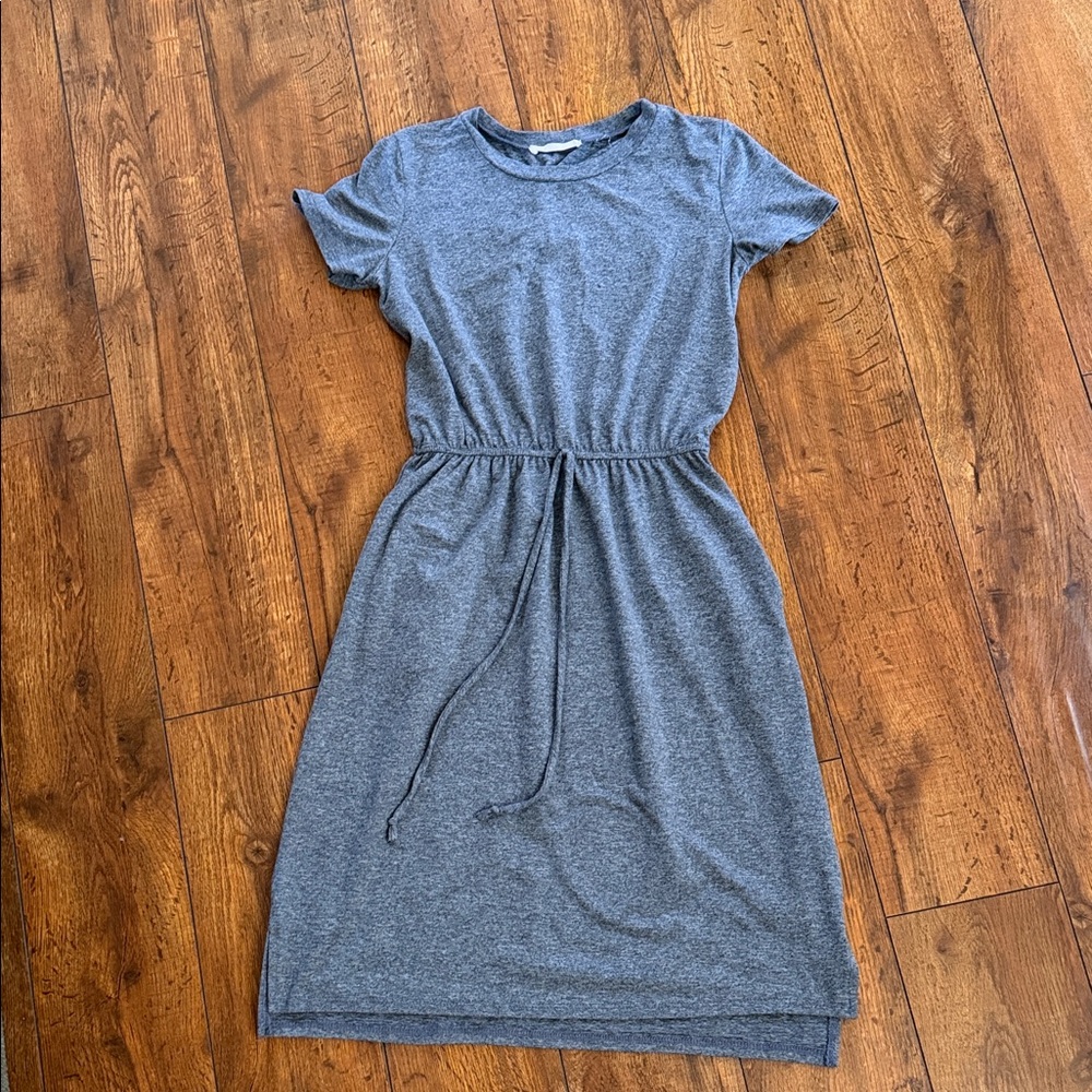 Reborn J Heather Gray Midi Dress